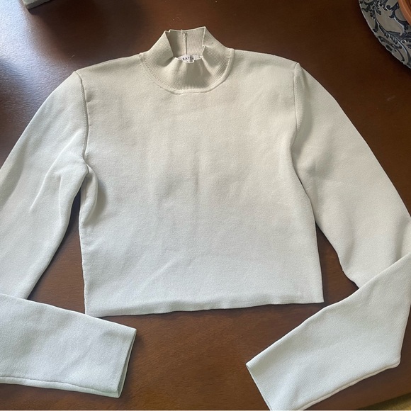 Babaton Sculpt Knit Level Mockneck Sweater - Picture 1 of 3